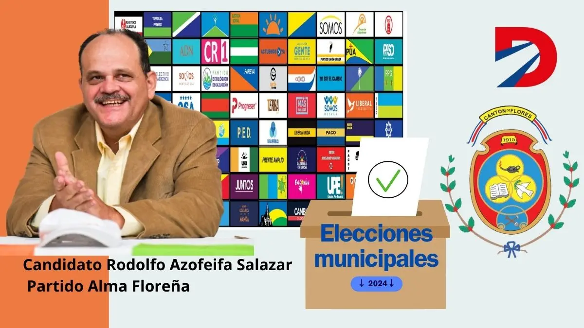 Candidato de Alma Flore&ntilde;a busca mejorar las aceras del cant&oacute;n.
