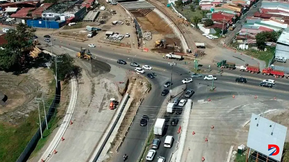 Las obras publicas en san Jos&eacute; est&aacute;n causando congestionamientos en distintos puntos. Foto Ilustrativa del CONAVI