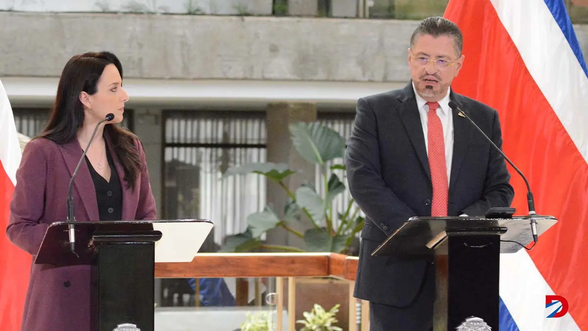 La ministra de la Presidencia, Natalia D&iacute;az y el presidente de la Rep&uacute;blica, Rodrigo Chaves, son investigados por la Fiscal&iacute;a General por el contrato de la pista de aterrizaje del Oduber.