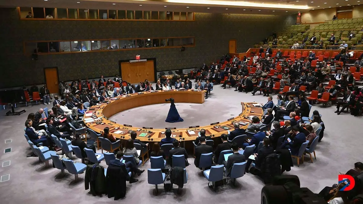 El Consejo de Seguridad de Naciones Unidas pudo votar una resoluci&oacute;n gracias a la abstenci&oacute;n de Estados Unidos. Foto: Angela Weiss / AFP.