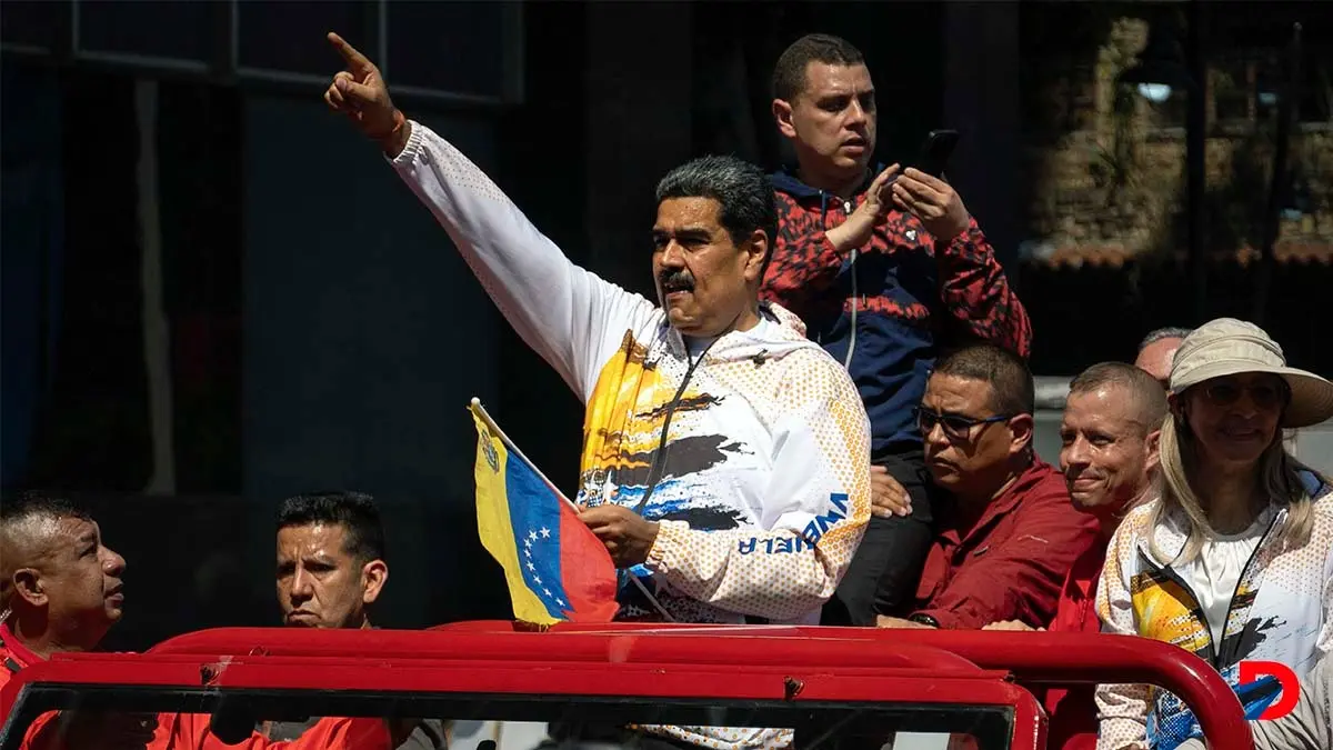 Nicol&aacute;s Maduro, presidente de Venezuela, ya es oficialmente candidato la reelecci&oacute;n para un tercer per&iacute;odo. Foto: Federico Parra / AFP.