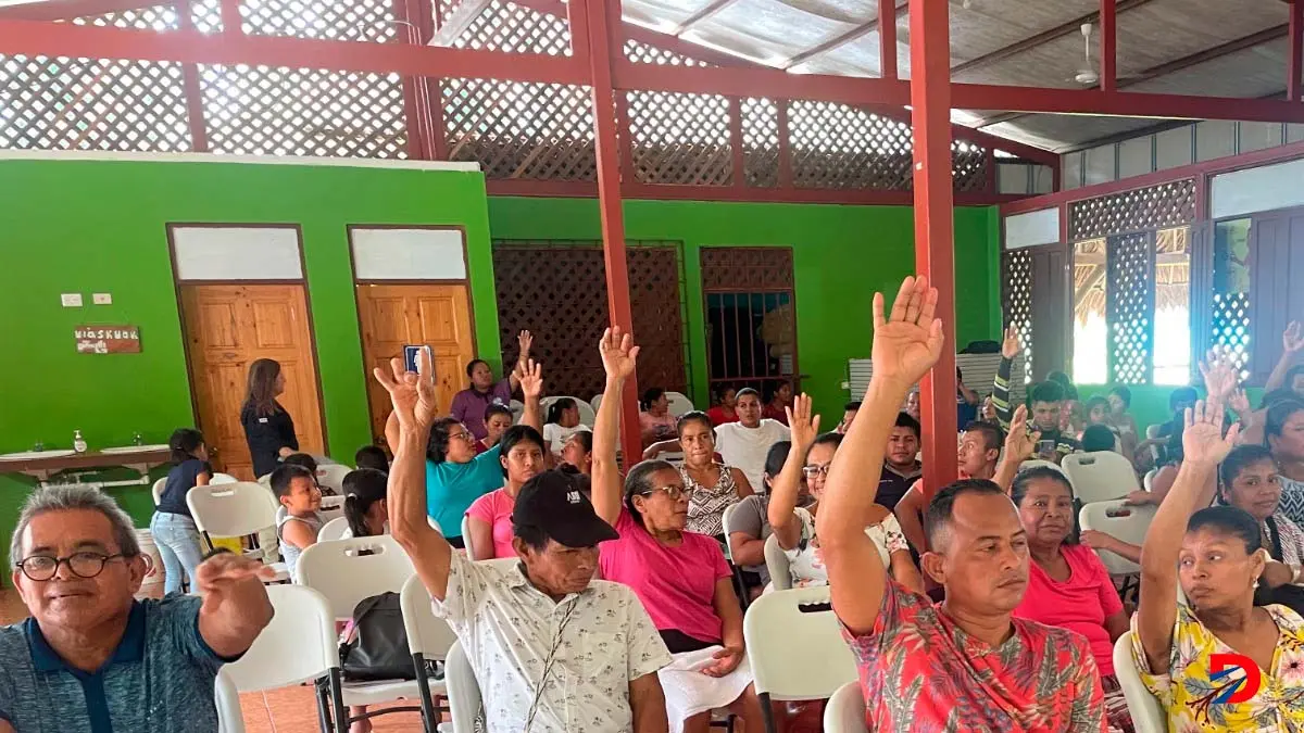 El pueblo indigena de de Kekoldi es parte de los territorios que han realizado la aprobaci&oacute;n de los PATF