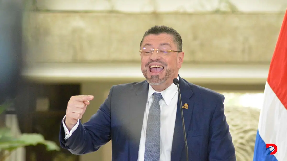 El presidente Chaves critico nuevamente a legisladores del Liberal Progresita y Nueva Rep&uacute;blica. Foto S&oacute;crates Colindres