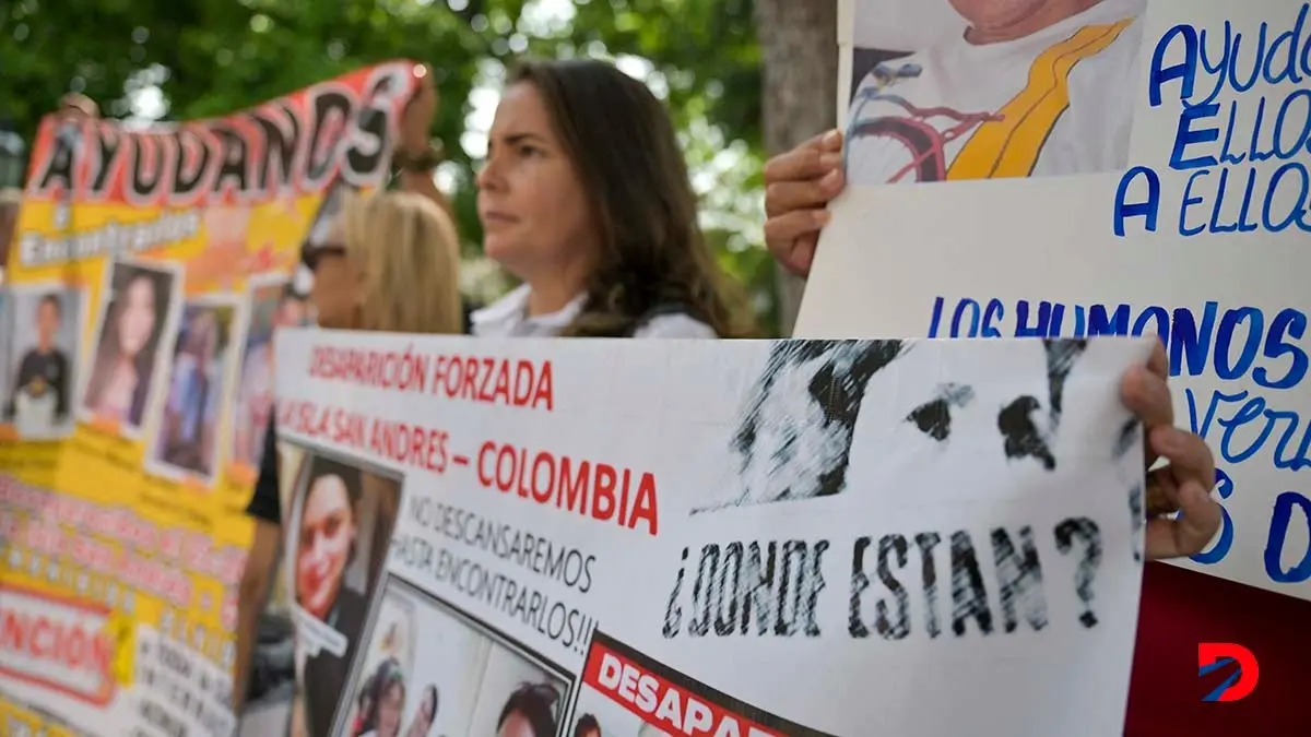 Familiares de los desaparecidos procuran apoyo del gobierno de Venezuela para investigar lo que les ocurri&oacute;. Foto: Juan Barreto / AFP.