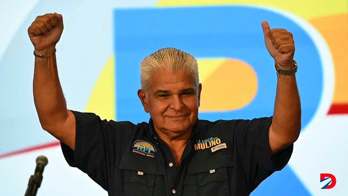 Jos&eacute; Ra&uacute;l Mulino se impuso en las elecciones presidenciales de Panam&aacute;, que se ganan por mayor&iacute;a simple. Foto: Mart&iacute;n Bernetti / AFP.