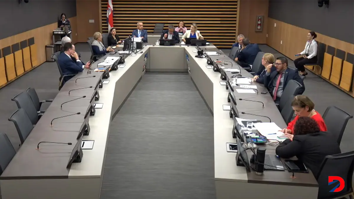 Una Comisi&oacute;n Especial en la Asamblea Legislativa analiza la extradici&oacute;n de costarricenses. Foto: captura de pantalla.