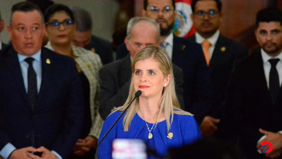 La ministra de la Presidencia Laura Fern&aacute;ndez presento la nueva versi&oacute;n de la ley Jaguar. Foto S&oacute;crates Colindres