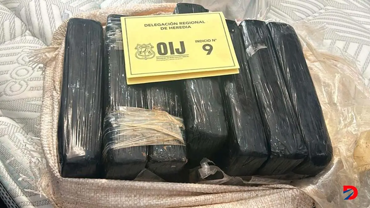 Los operativos policiales se desarrollaron la ma&ntilde;ana de este martes en diferentes puntos y permitieron el decomiso de droga. Foto: OIJ.