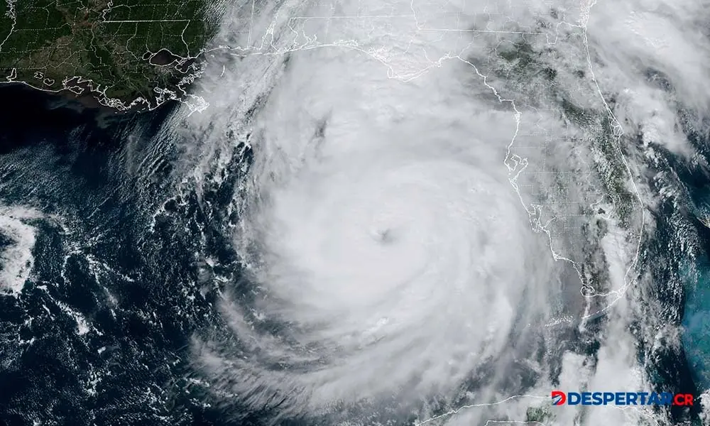 Esta es una imagen del hurac&aacute;n Helene, entregada por la Administraci&oacute;n Nacional de Los Oc&eacute;anos y la Atmosfera (NOAA) de Estados Unidos. Foto cortes&iacute;a: NOAA/GOES / AFP.