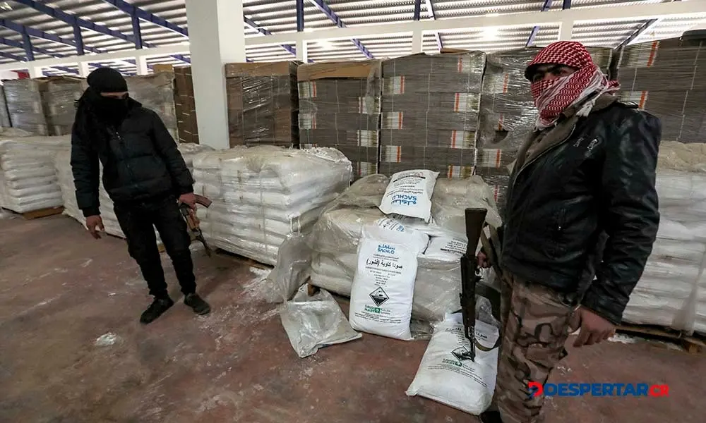 Los rebeldes sirios pusieron al descubierto una amplia red de tr&aacute;fico de drogas en el pa&iacute;s. Foto: Bakr Alkasem / AFP.