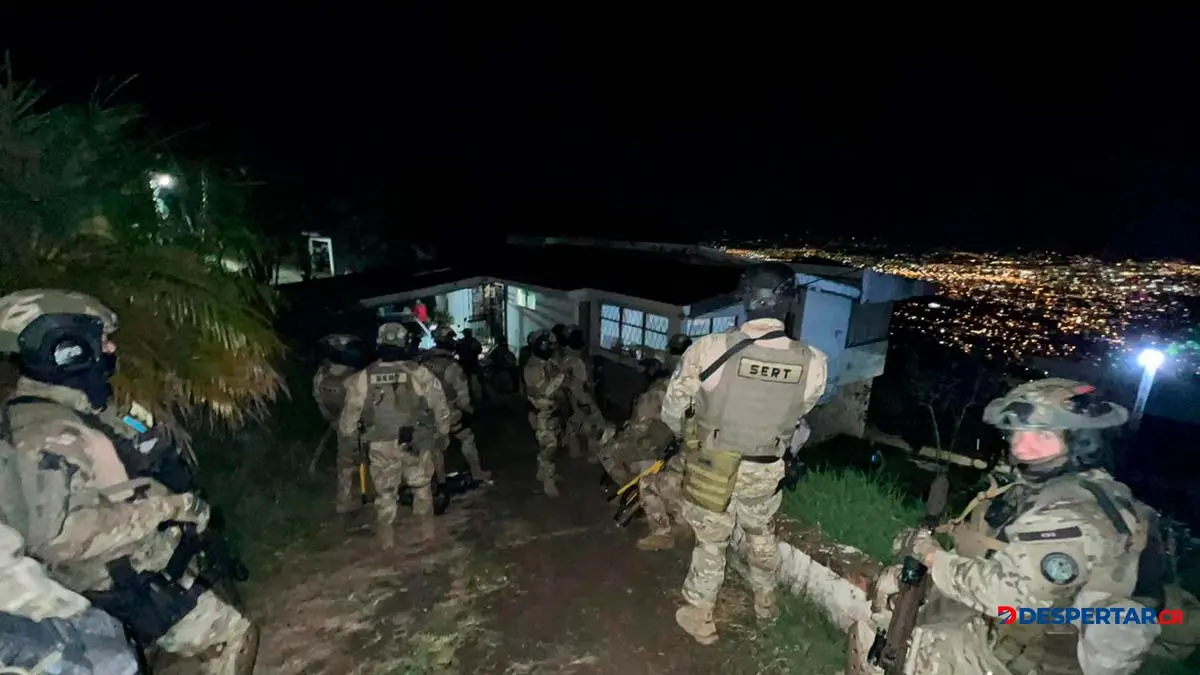 Los cantones del sur de la capital fueron el blanco de los operativos del OIJ para desarticular una banda m&aacute;s. Foto: OIJ