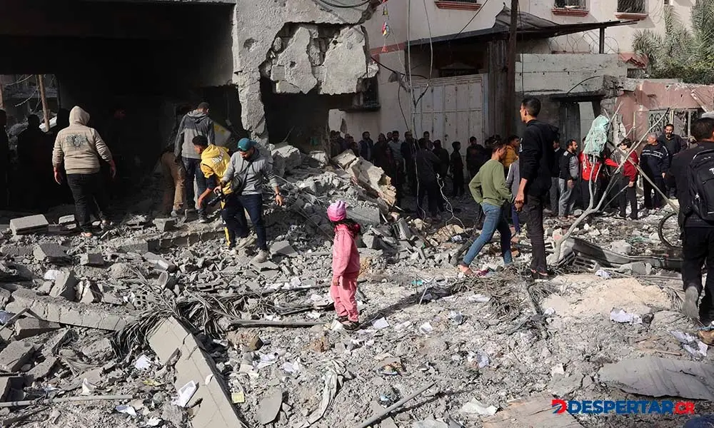 Israel tambi&eacute;n mantiene sus operaciones militares en Gaza. Foto: Omar Al-Qattaa / AFP.