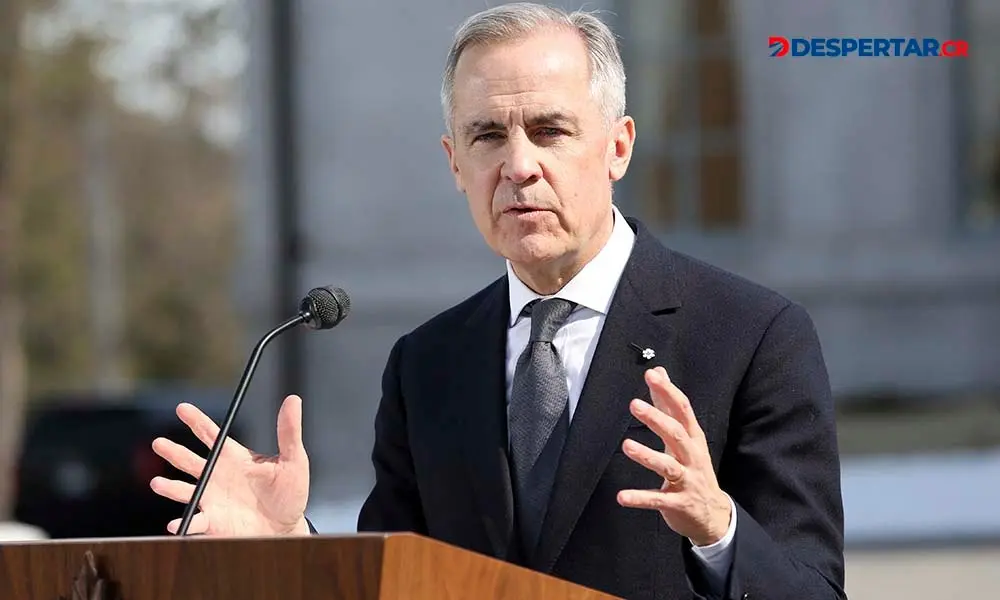 Mark Carney asumi&oacute; como primer ministro de Canad&aacute; este viernes, en medio de fuertes tensiones con Estados Unidos. Foto: Dave Chan / AFP.