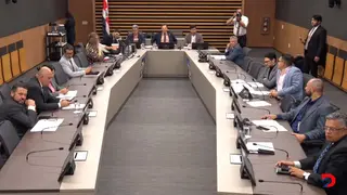 Los legisladores de la Comis&oacute;n de Infraestructura de la Asamblea antenderan al exministro de forma presencial