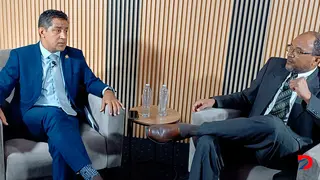 El ministro de Hacienda, Nogui Acosta, convers&oacute; con el director de DespertarCR, Reinaldo Lewis