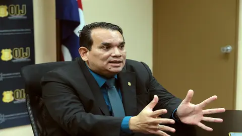 Director del OIJ, Randall Z&uacute;&ntilde;iga se  present&oacute; ante los diputados de la Comisi&oacute;n