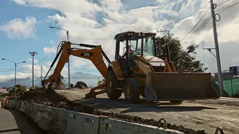 La circunvalaci&oacute;n norte es un reflejo del retraso de la infraestructura del pa&iacute;s. Foto SCL