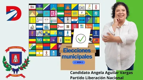 La actual alcaldesa Angela Aguilar Vargas tomo la Municipalidad e Heredia hace a&ntilde;o y medio espera poder ser elegida y continuar con proyectos de bienestar  social.