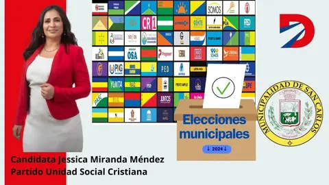 La profesora Jessica Miranda M&eacute;ndez  buscar&aacute; ser electa en el cant&oacute;n de San  Carlos con la clara idea de poder activar la ec&oacute;nom&iacute;a.