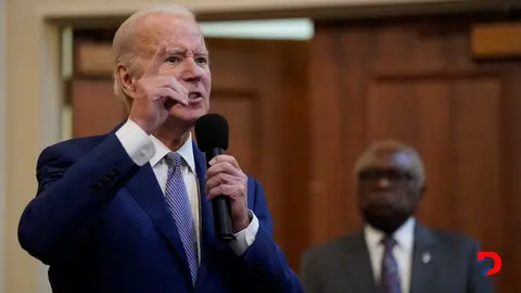 El presidente de Estados Unidos, Joe Biden, sigue observando c&oacute;mo se abren m&aacute;s frente de conflicto en medio de su campa&ntilde;a por la reelecci&oacute;n. Foto: Kent Nishimura / AFP.