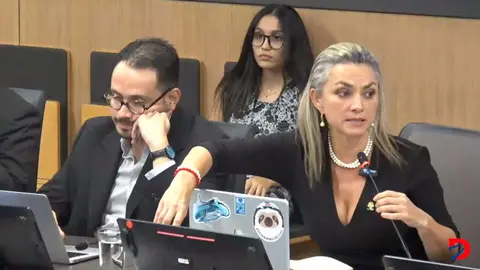 Kattia Cambronero, diputada del PLN interpel&oacute; a la presidenta ejecutiva de la CCSS, Marta Esquivel, por haber frenado el portafolio de inversi&oacute;n institucional sin sustento t&eacute;cnico alguno. Foto: Captura de imagen.