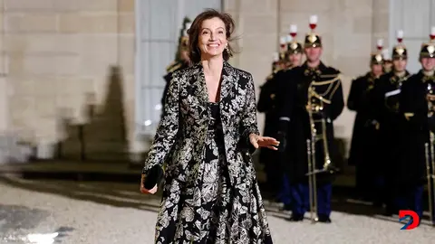 La directora de la UNESCO, Audrey Azoulay, durante una reciente actividad en Par&iacute;s. Foto: Ludovioc Mar&iacute;n / AFP.
