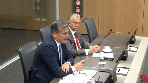 El titular de COMEX y el Canciller coincidieron que el decreto 5G no se les consult&oacute; previo a su publicaci&oacute;n. Foto: Captura de pantalla.