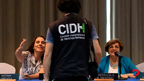 La CIDH tambi&eacute;n debi&oacute; atender el tema de las garant&iacute;as individuales durante las protestas posteriores a la reelecci&oacute;n de Juan Orlando Hern&aacute;ndez como presidente de Honduras, en 2018. Foto: Orlando Sierra / AFP.