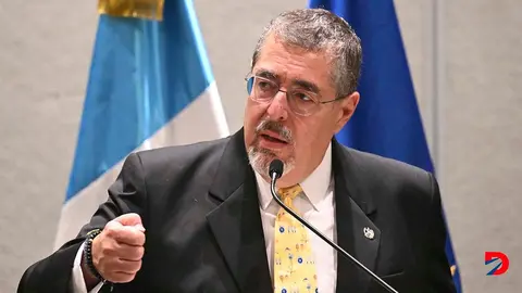 Bernardo Ar&eacute;valo llega este martes a 100 d&iacute;as como presidente de Guatemala. Foto: Johan Ordo&ntilde;ez / AFP.