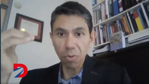 Luis Amador, exministro de Obras P&uacute;blicas y Transportes y aspirante a la Presidencia de la Rep&uacute;blica, durante la entrevista que concedi&oacute; a www.despertar.cr. Foto: captura de pantalla.