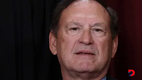 Samuel Alito, juez de la Suprema Corte de Estados Unidos, en una imagen de octubre de 2022. Foto: Olivier Douliery / AFP.
