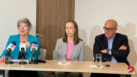 Roc&iacute;o Aguilar, Diana Mej&iacute;a y Danilo Montero