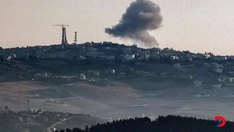 El Ej&eacute;rcito de Israel bombardea recurrentemente posiciones en L&iacute;bano, donde operan los milicianos de H&eacute;zbola. (Jalaa Marey / AFP.