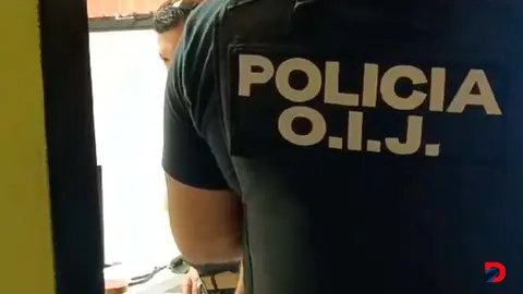 Autoridades judiciales realizaron un operativo en diversos juzgados de San Jos&eacute; para detener a cinco funcionarios