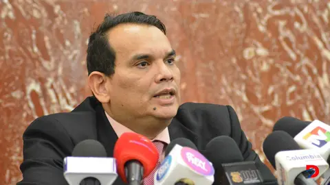 El d&iacute;rector del OJI Randall Z&uacute;&ntilde;iga explic&oacute; que esperan que en las pr&oacute;ximas horas se termine la diligencia judic&iacute;al con la detenci&oacute;n de los otros sospechosos. Foto S&oacute;crates Colindres