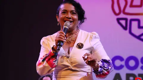 Nayuribe Guadamuz ya no es ministra de Cultura y Juventud, pues Chaves la destituy&oacute; esta tarde. Foto: Ministerio de Cultura y Juventud.