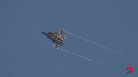 La Fuerza A&eacute;rea de Israel tambi&eacute;n intensific&oacute; los bombardeos sobre territorio liban&eacute;s, al norte de la frontera com&uacute;n. Foto: Jalaa Marey / AFP.