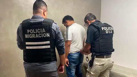 Maickel Villegas Rodr&iacute;guez fue detenido cuando pretend&iacute;a ingresar a Costa Rica desde Panam&aacute;, por Paso Canoas. Foto: MSP.