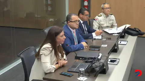 Funcionarios del Ministerio de Justicia y Paz