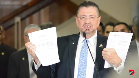 La nueva Ley Jaguar propuesta por el Presidente de la Rep&uacute;blica Rodrigo Chaves fue nuevamente consultada por el Tribunal Supremo de Elecciones. Foto S&oacute;crates Colindres