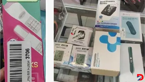 Los equipos para tomar la presi&oacute;n arterial o el az&uacute;car, entre otros, no deben ser vendidos en outlets pue no tienen el permiso correspondiente para ello.
