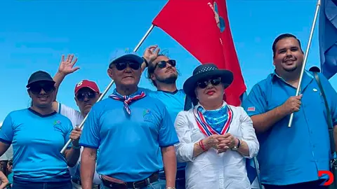 Martha Rodr&iacute;guez, representante sindical ante la CCSS denunci&oacute; que le est&aacute;n aplicando "terrorismo de Estado y persecusi&oacute;n pol&iacute;tica". Foto: UNDECA.