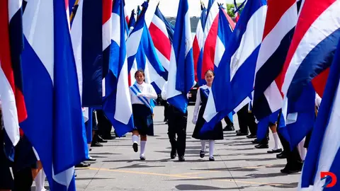 El porceso de independencia fue un asunto regional, de all&iacute; que las naciones del itsmo celebran en la misma fecha el acontecimiento. Foto MEP.
