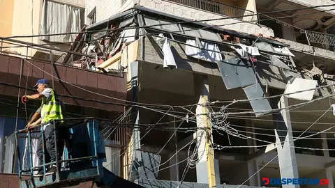 Israel sigue realizando bombardeos que define como selectivos, en diferentes zonas de Beirut. Foto: Ibrahim Ambro / AFP.