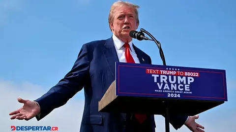Donald Trump, expresidente de Estados Unidos y candidato presidencial republicano. Foto: Robyn Beck / AFP.