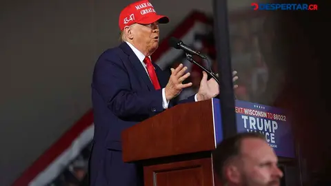 El expresidente de Estados Unidos, Donald Trump sigue intensificando su ret&oacute;rica anti inmigrante. Foto: Alex Wroblewski / AFP.