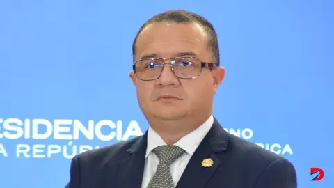 El Ministro de Justicia y Paz Gerald Campos. Fotos S&oacute;crates Colindres