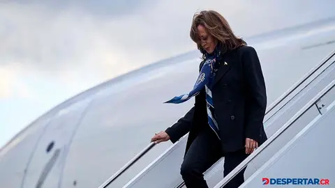 La vicepresidenta de Estados Unidos, Kamala Harris est&aacute; centrada en los votos de la comunidad negra. Foto: Dustin Franz / AFP.