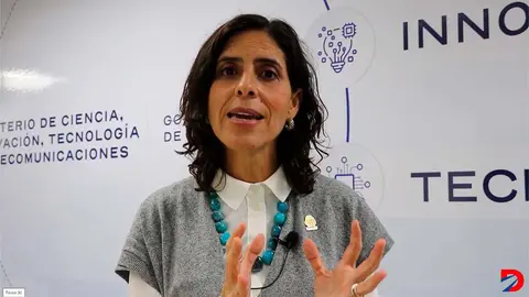 La titular del MICITT, Paula Bogantes asever&oacute; que con las colaboraciones se intensificar&aacute; la lucha contras los ciberataques. Foto: MICITT.