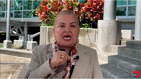 La representante sindical en la Junta Directiva de la CCSS, Martha Rodr&iacute;guez exige al Gobierno nombrar a sus representantes estatales.  Captura de video.
